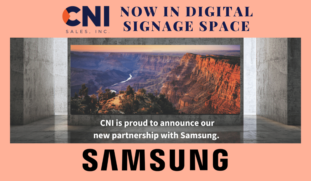 CNI Dives into Digital Signage Space with Samsung